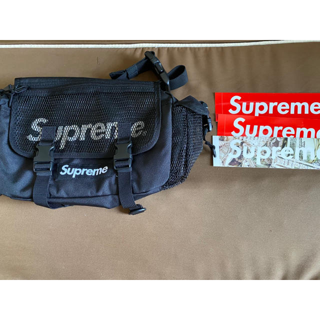 Supreme(シュプリーム)のSupreme Waist Bag (Black) メンズのバッグ(ボディーバッグ)の商品写真