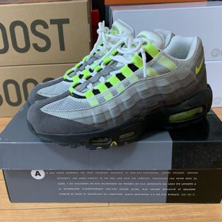 ナイキ(NIKE)のAIR MAX 95 OG イエローグラデ23:59まで(スニーカー)