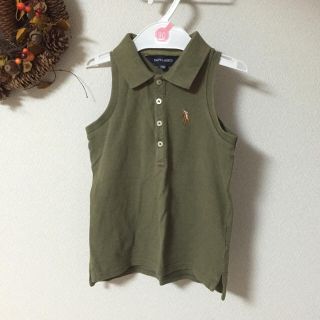 ラルフローレン(Ralph Lauren)のラルフ ノースリーブポロシャツ (Tシャツ/カットソー)