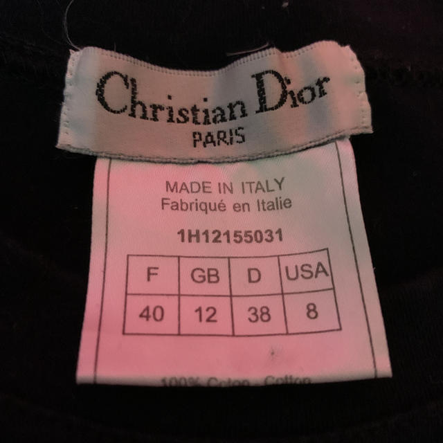 Christian Dior(クリスチャンディオール)のChristian Dior レディースTシャツ^_^ レディースのトップス(Tシャツ(半袖/袖なし))の商品写真