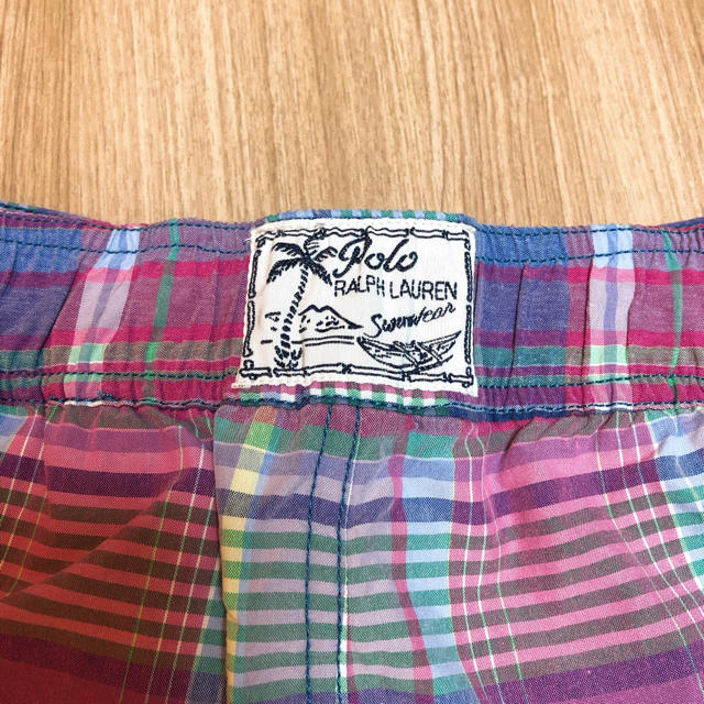 POLO RALPH LAUREN(ポロラルフローレン)のお値下げ❗【美品】ポロ ラルフローレン☆水着☆海パン キッズ/ベビー/マタニティのキッズ服男の子用(90cm~)(水着)の商品写真