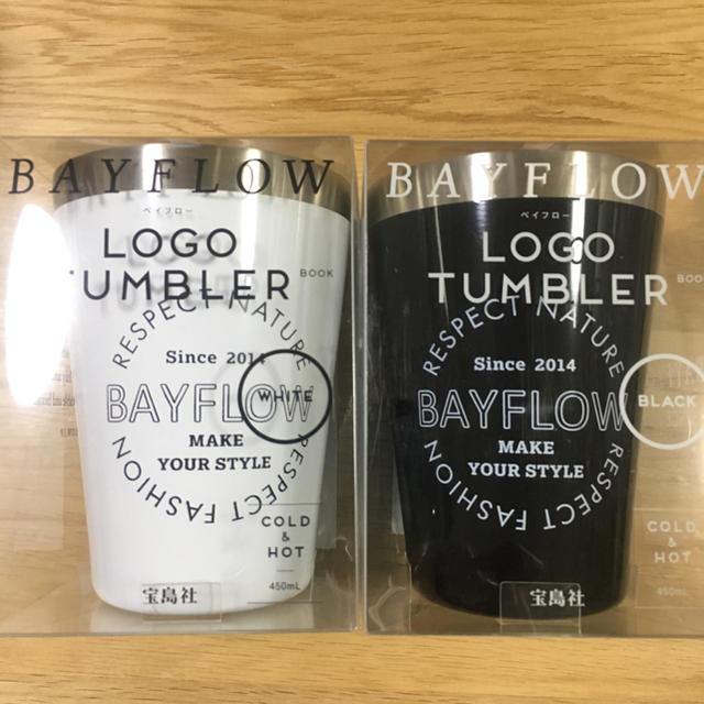 BAYFLOW(ベイフロー)のBAYFLOW ベイフロー  ローソン限定　タンブラー　セット インテリア/住まい/日用品のキッチン/食器(タンブラー)の商品写真