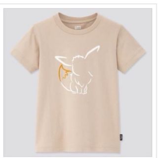 ユニクロ(UNIQLO)のユニクロ　120 ポケモン　イーブイ　Tシャツ(Tシャツ/カットソー)
