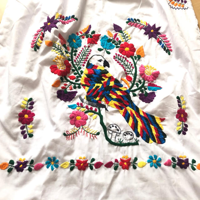 チャイハネ(チャイハネ)のメキシコ#手刺繍#OP#amina レディースのワンピース(ロングワンピース/マキシワンピース)の商品写真