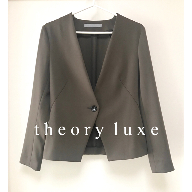 theory luxe ノーカラージャケット 38 | www.outplayed.it