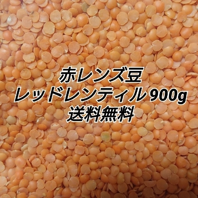 レッドレンティル900g/Red Lentil・赤レンズ豆・乾燥豆 食品/飲料/酒の食品(米/穀物)の商品写真