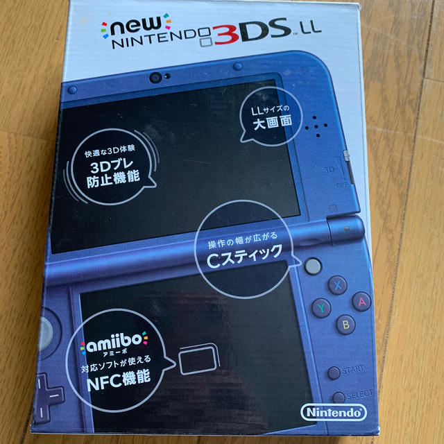 Nintendo 3DS NEW ニンテンドー 本体 LL メタリックブルーエンタメホビー