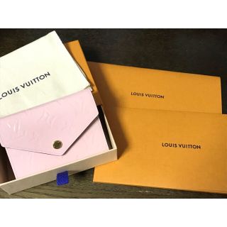 ルイヴィトン(LOUIS VUITTON)のルイ ヴィトン ポルトフォイユ ヴィクトリーヌ 財布 ピンク ローズバレリーヌ(財布)