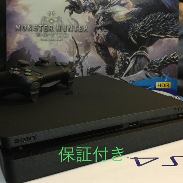 PlayStation4(プレイステーション4)のプレイステーション4 500GB ジェットブラック エンタメ/ホビーのゲームソフト/ゲーム機本体(家庭用ゲーム機本体)の商品写真