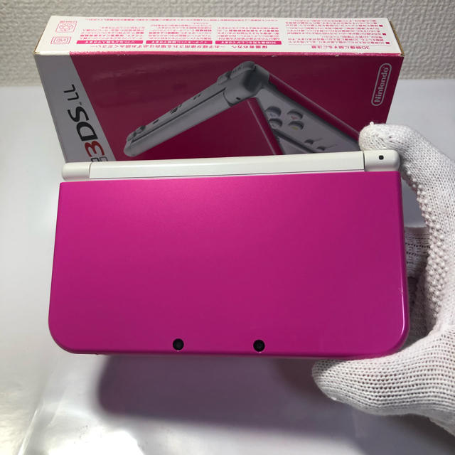 ☆美品‼︎3DS NEW ニンテンドー 本体 LL ピンク/ホワイト ☆美品‼︎3DS NEW ニンテンドー 本体 LL ピンク/ホワイト