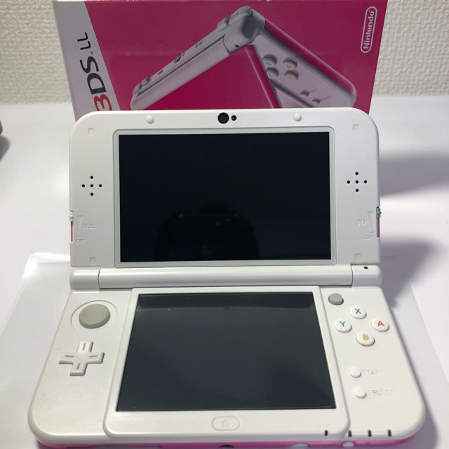 ☆美品‼︎3DS NEW ニンテンドー 本体 LL ピンク/ホワイト ☆美品‼︎3DS NEW ニンテンドー 本体 LL ピンク/ホワイト