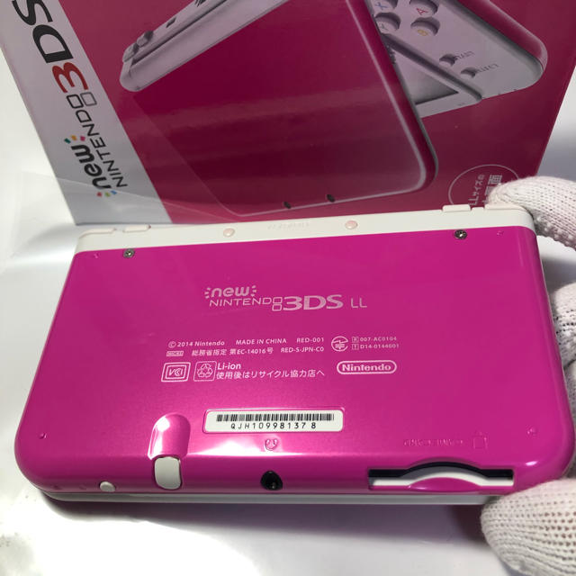 ☆美品‼︎3DS NEW ニンテンドー 本体 LL ピンク/ホワイト ☆美品‼︎3DS NEW ニンテンドー 本体 LL ピンク/ホワイト