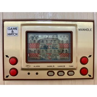 ニンテンドウ(任天堂)の任天堂　ゲームウォッチ　マンホール(携帯用ゲーム機本体)