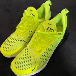 ナイキ(NIKE)のNIKE air max 270 蛍光イエロー (スニーカー)