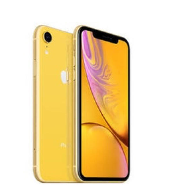 新品未開封　iPhoneXR 本体 128GB simフリー イエロー