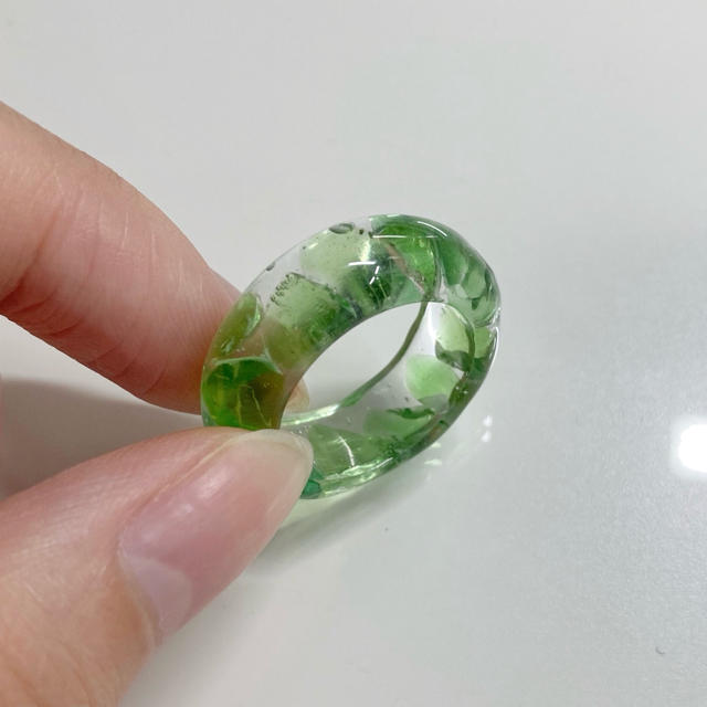 TODAYFUL(トゥデイフル)のクリアリング シーグラス レディースのアクセサリー(リング(指輪))の商品写真