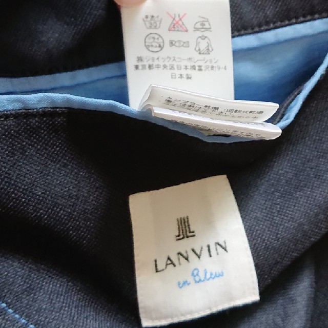 ランバンオンブルー メンズ 50サイズ ネイビー サマージャケット