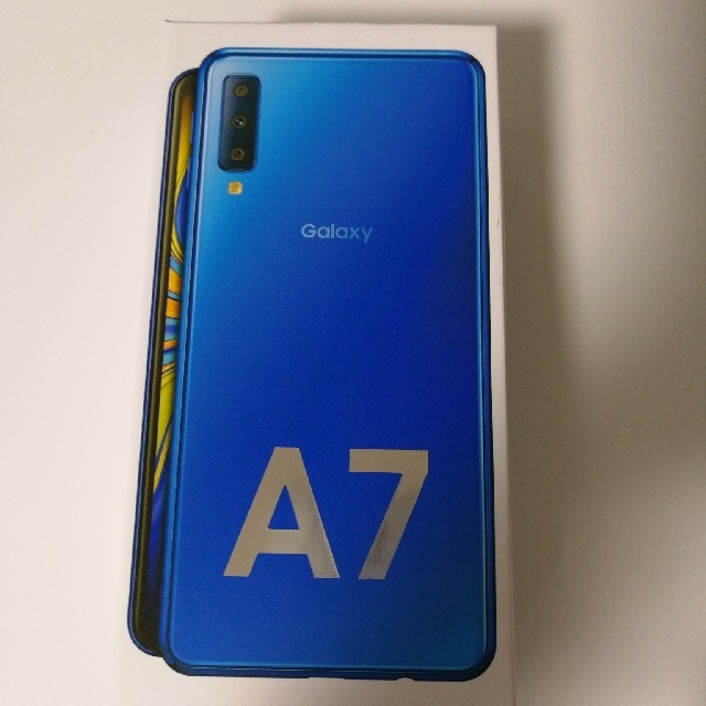 Galaxy A7 ブルー 新品未開封