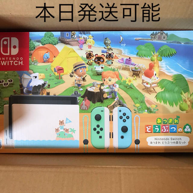 日本限定モデル】 Nintendo あつまれどうぶつの森セット スイッチ同梱