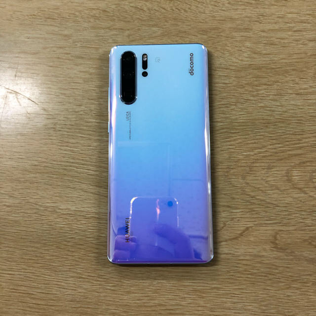 海外最新 NTTdocomo - 【極美品】P30Pro docomo HW-02L SIMロック解除