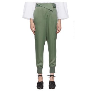 スリーワンフィリップリム(3.1 Phillip Lim)のサテンカーゴ(ワークパンツ/カーゴパンツ)