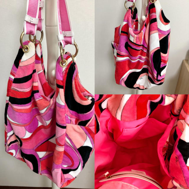 EMILIO PUCCI(エミリオプッチ)のエミリオプッチ　パイル　バッグ　bag ショルダー レディースのバッグ(ショルダーバッグ)の商品写真