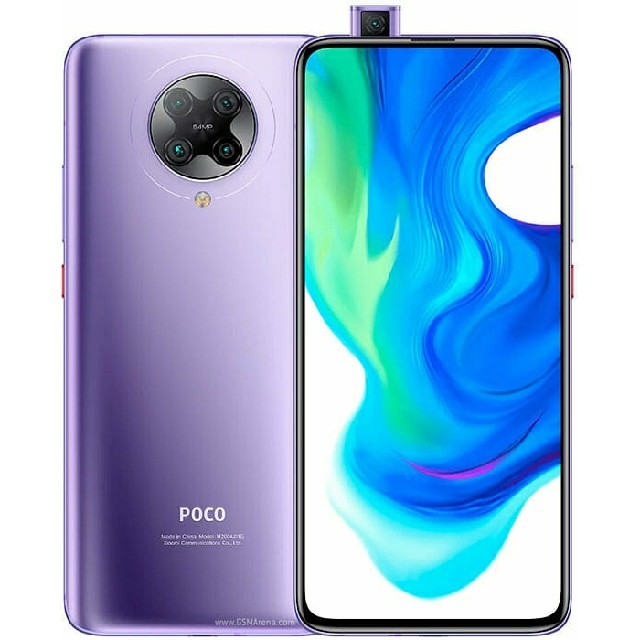 スマホ/家電/カメラXiaomi Poco F2 Pro   6GB+128G　パープル　おまけつき