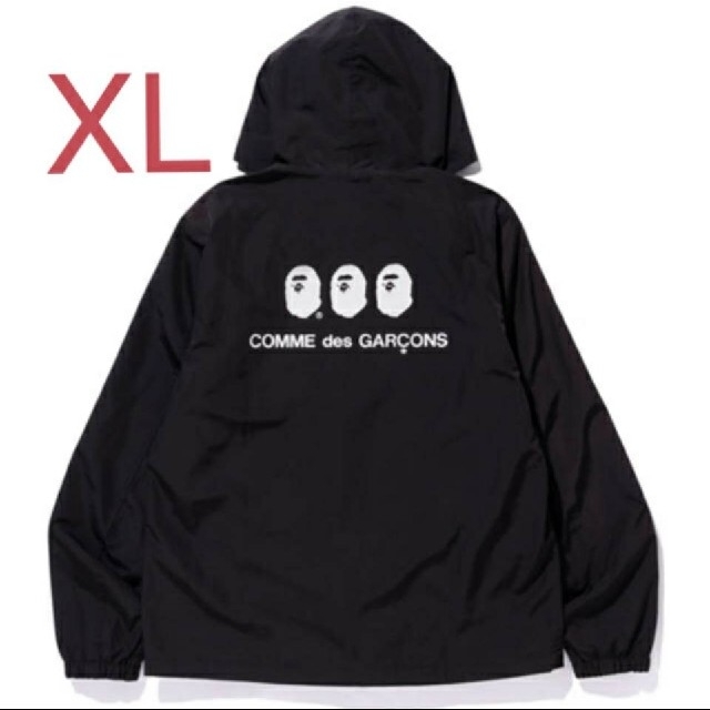 XL状態A BATHING APE® × COMME des GARCONS フーディ