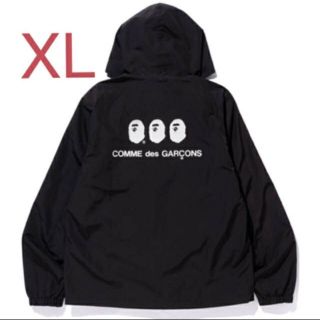 アベイシングエイプ(A BATHING APE)のA BATHING APE® × COMME des GARCONS フーディ(ナイロンジャケット)