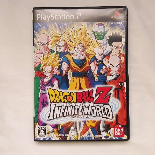 BANDAI(バンダイ)のPS2 ドラゴンボールZインフィニットワールド エンタメ/ホビーのゲームソフト/ゲーム機本体(家庭用ゲームソフト)の商品写真