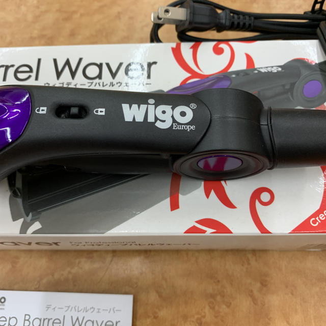 ウィゴ ディープバレルウェーバー WGIR1911JP スマホ/家電/カメラの美容/健康(ヘアアイロン)の商品写真