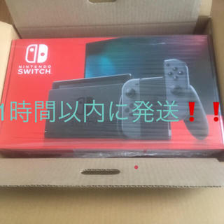 ニンテンドースイッチ(Nintendo Switch)のニンテンドースイッチswitch グレー新品(家庭用ゲームソフト)