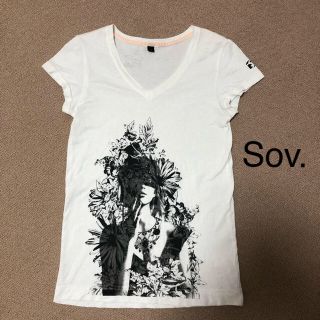 ダブルスタンダードクロージング(DOUBLE STANDARD CLOTHING)のSov. ＶネックデザインＴシャツ(Tシャツ(半袖/袖なし))