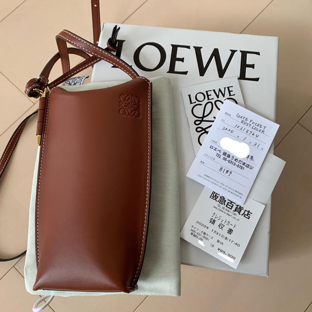 期間限定】 LOEWE ラスティカラー pocket ロエべ gate - ショルダー