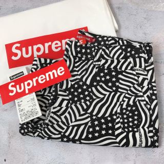 シュプリーム(Supreme)のSupreme Work Short Black Flags M 32 即日発送(ショートパンツ)