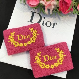 クリスチャンディオール(Christian Dior)の新品 ディオール♡リストバンド♡ピンク １つ(ブレスレット/バングル)