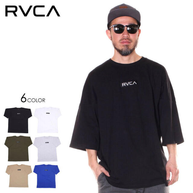 RVCA(ルーカ)の【2020新作】RVCA ルーカ Tシャツ BOXロゴ ビッグシルエット M メンズのトップス(Tシャツ/カットソー(半袖/袖なし))の商品写真