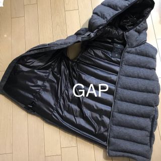 ギャップ(GAP)の羽奈桜さま専用　美品　ギャップ　ダウンベスト　XS  グレー　本ダウン(ダウンベスト)