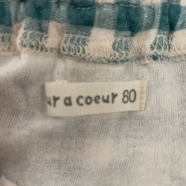 coeur a coeur(クーラクール)の（80）クーラクール　チェックパンツ キッズ/ベビー/マタニティのベビー服(~85cm)(パンツ)の商品写真