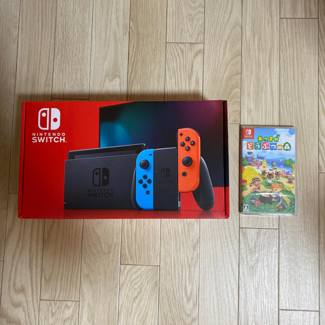 Nintendo Switch 新モデル  あつ森ソフトセットSwitch