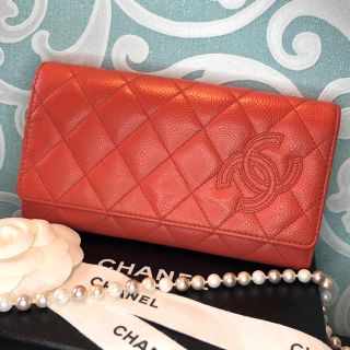 シャネル(CHANEL)の美品【正規品】シャネル CHANEL 長財布(財布)