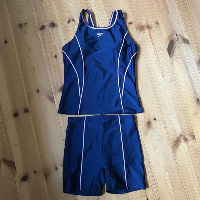 SPEEDO(スピード)のセパレート　スクール水着　160 キッズ/ベビー/マタニティのキッズ服女の子用(90cm~)(水着)の商品写真