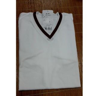 アシックス(asics)のASICS 新品 VネックTシャツ 体操服 男女兼用 Mサイズ(Tシャツ/カットソー(半袖/袖なし))