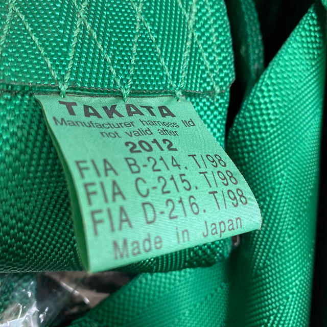 TAKATA 4点式シートベルト MPH-341 自動車/バイクの自動車(車内アクセサリ)の商品写真