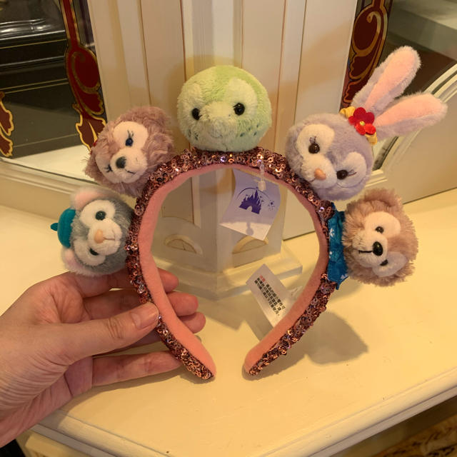 ダッフィー 海外ディズニー限定 ダッフィーフレンズ オル カチューシャの通販 by hkmama_disneyshop｜ダッフィーならラクマ