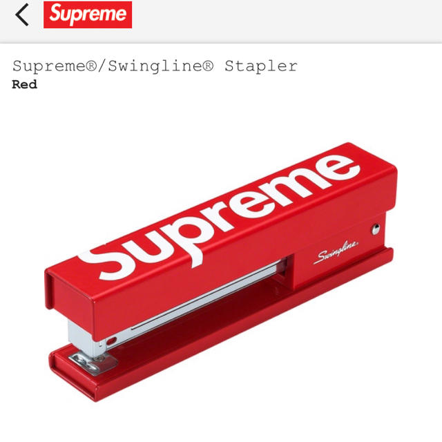 Supreme/Swingline Staplerハンドメイド