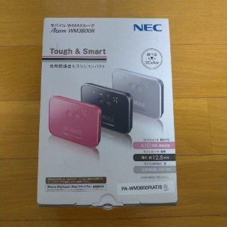 エヌイーシー(NEC)のWiMAXルータAterm WM3600R(PC周辺機器)