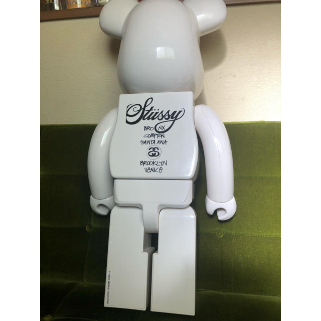 STUSSY ベアブリック 1000% 中古