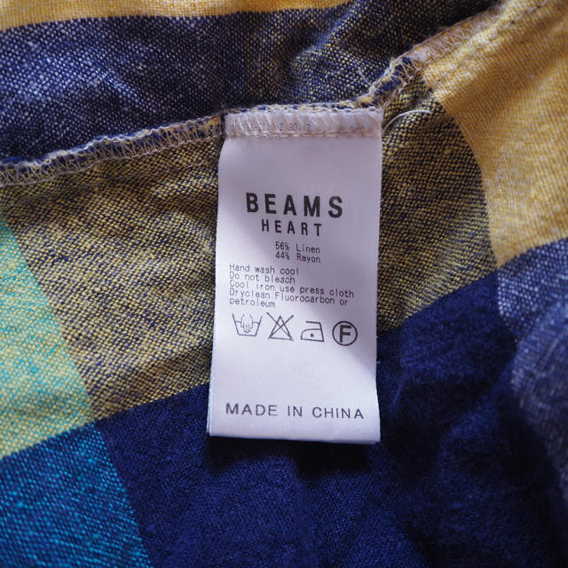 BEAMS(ビームス)のBEAMS リネン混ワンピース  レディースのワンピース(ひざ丈ワンピース)の商品写真