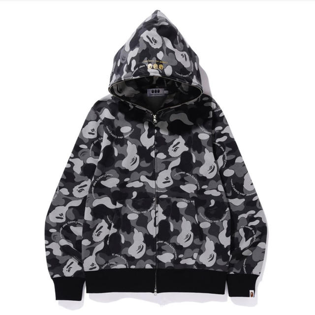 トップスCOMME des GARÇONS BAPE  zip up hoodie